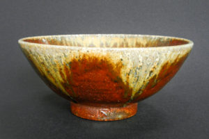 Tea bowl, iron-rich Mostviertel clay